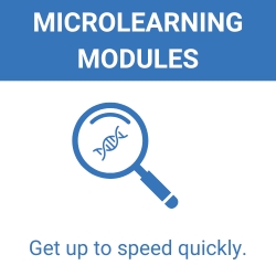 Access microlearning module resources. Get up to speed quickly.