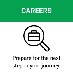 Access career resources. Prepare for the next step in your journey.